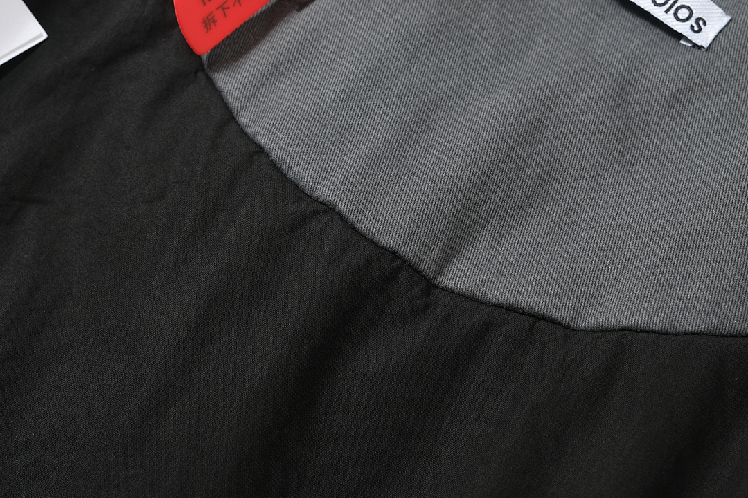 Acne Studios 398 AC Collar Cotton Black Grey S-XL 9002# - Image 28