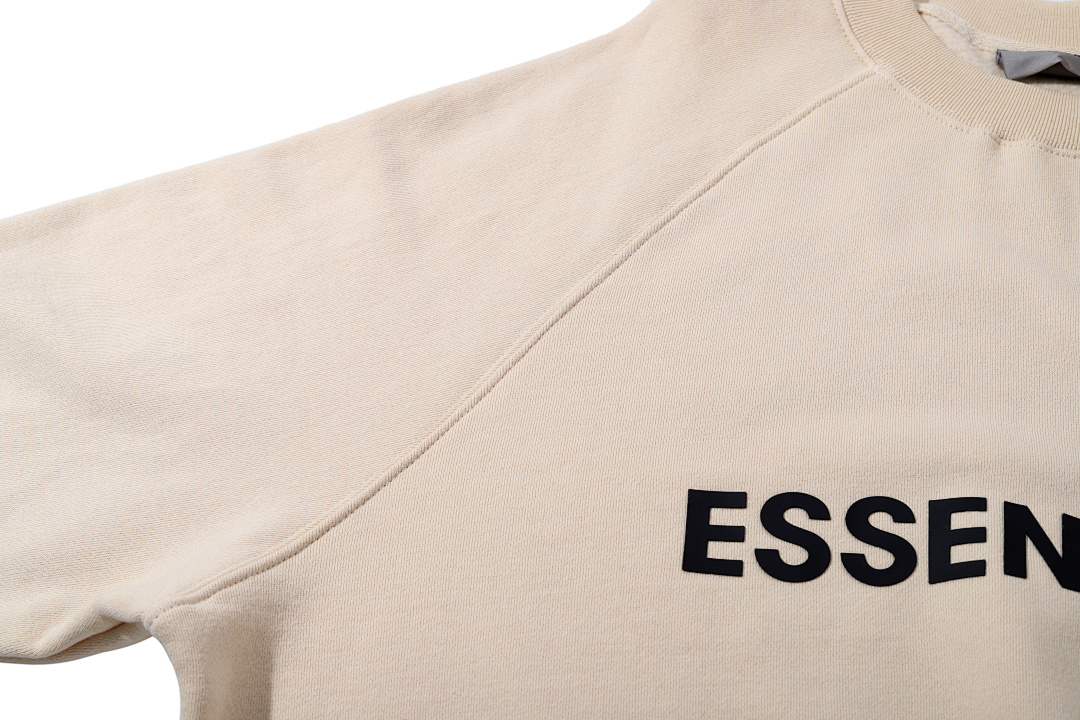 Essentials 98 FEAR OF GOD ESSENTIALS FOG Sleeve LOGO Collar White Blue Light Black Apricot High Grey Camel S-XL 6675# - Image 94