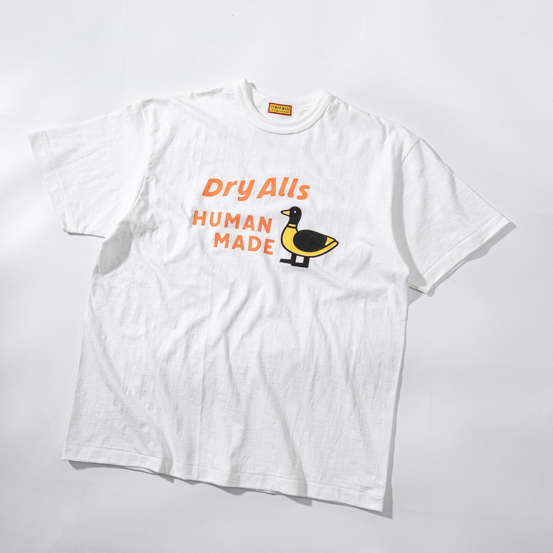 Human Made 138 HUMAN MADE GRAPHIC T-SHIRT 26SS Cotton Short Sleeve T : Black White S M L - Image 15