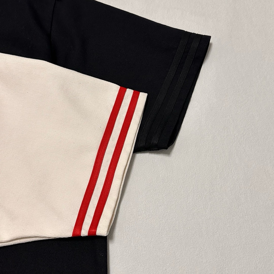 Off-White 268 SS25 40 Acres Twill Baseball Jersey LOGO Short Sleeve Black Off White S-XL - Image 19