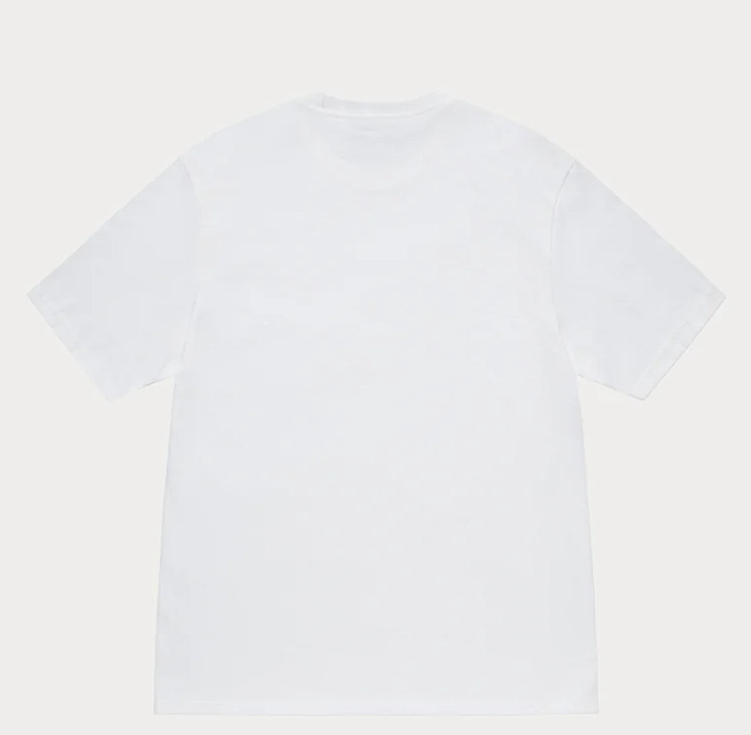 Stussy 138 STU SS25 Gold Womens T LAURA TEE Print Short Sleeve Black White S - Image 5