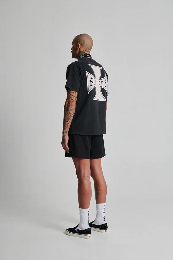 Unbranded 98 ASKYURSELF V9 SELFERS CROSS T Chris Print Short Sleeve Black S-XL 4047# - Image 22