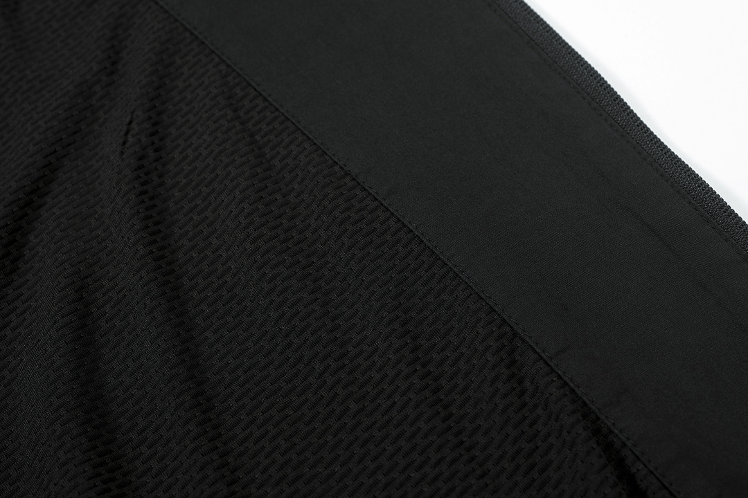 Off-White 288 AC Logo Zipper Jacket Print Wind Black Off White S-XL 3396# - Image 17