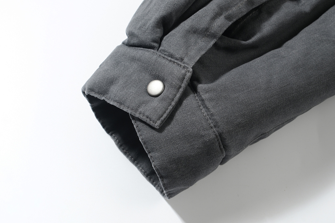 Acne Studios 398 AC Collar Cotton Black Grey S-XL 9002# - Image 24