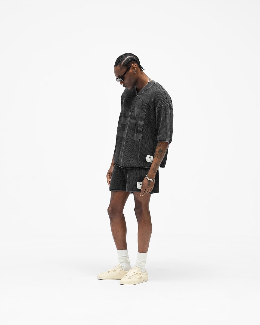 Represent 198 Represent Olive Short Sleeve : S M L XL (Washed Black) - Image 17