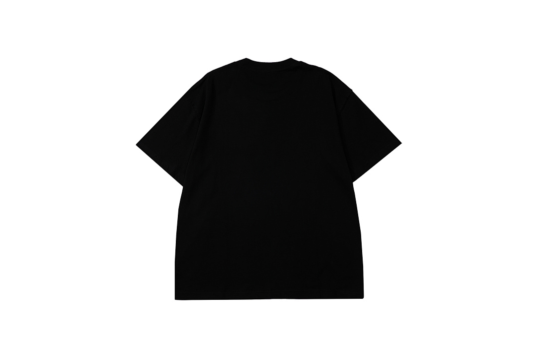 On Running 108 New Vogue × MM6 Maison Margiela Patch LOGO Print Short Sleeve Black White 1 2 3 3900# - Image 3
