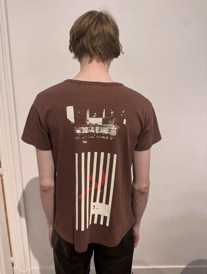 Enfants Riches Deprimes 118 Enfants Riches Deprimes Red No Print Short Sleeve : S M L XL - Image 12