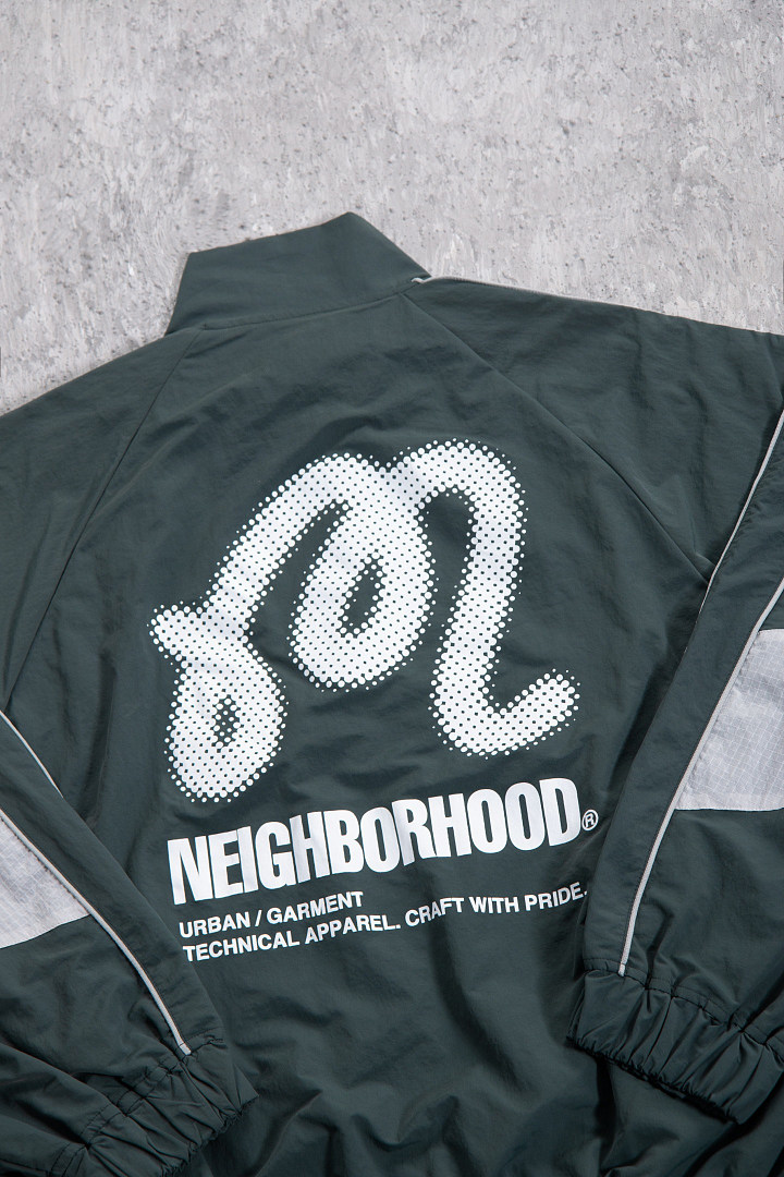 Neighborhood 398 NEIGHBORHOOD MALBON GOLF Collab Half : Black Green S-XL - Image 24