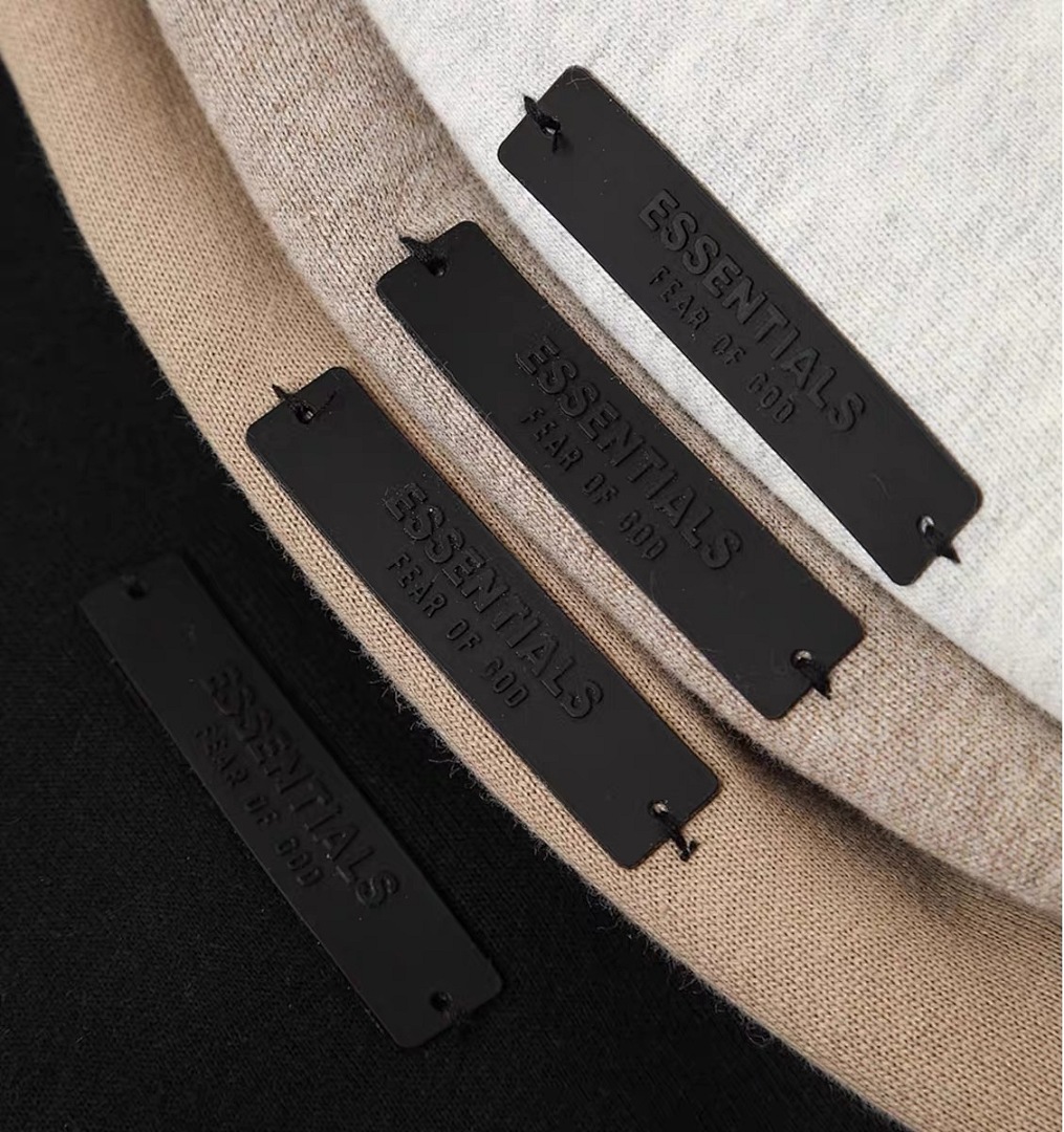 Essentials 228 Ess FALL24 HOLIDAY Fleece Hoodie Gum Velvet : Dark Mist Grey Light Black Desert Gold Brown :S-XL - Image 18
