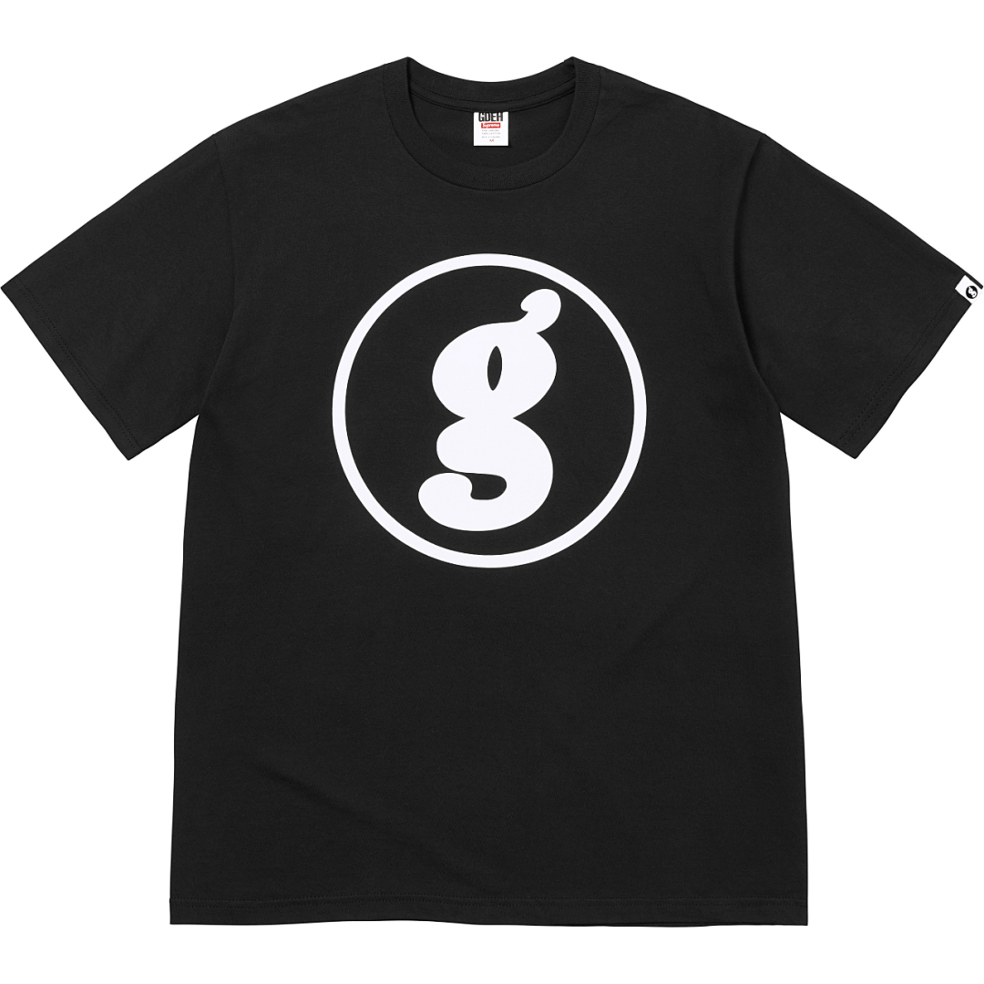 Supreme 138 GOODENOUGH Collab SS25 WEEK15 END RACISM Print Short Sleeve TEE Black White S M L - Image 3
