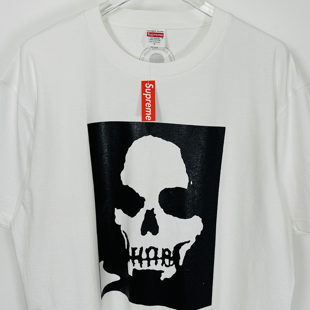 Supreme 138 NUMBER INE Collab MANSON TEE Top Print Short Sleeve Black White S (N) - Image 17