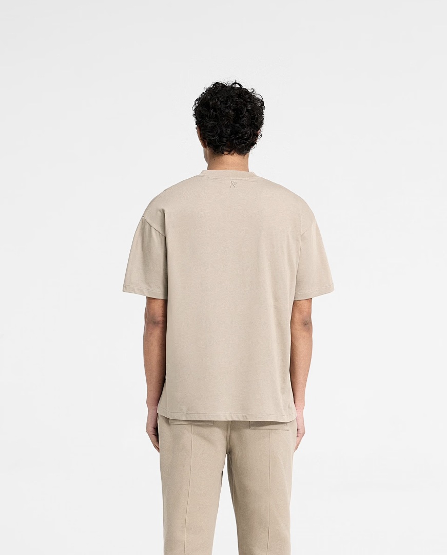 Represent 118 REPRESE Logo Embroidered Washed Short Sleeve T Sand Desert Yellow Black S-XL R3114# - Image 43
