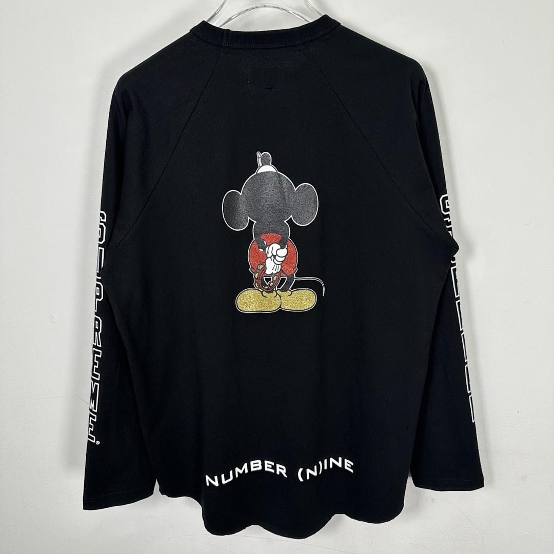 Supreme 218 Cream Long Sleeve NUMBER INE MICKEY RAGLAN L/S (N) - Image 8