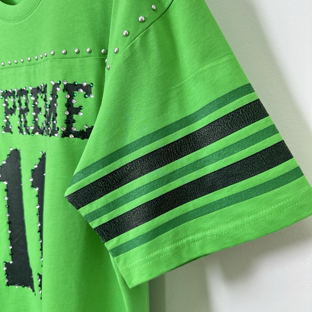 Supreme 238 SS26 STUDDED FOOTBALL TOP 11 No Diamond T Black Blue Apricot - Image 45