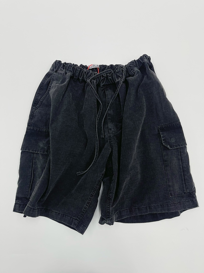Acne Studios 218 AC Water Dark Buckle Short Black S-XL 7293# - Image 15