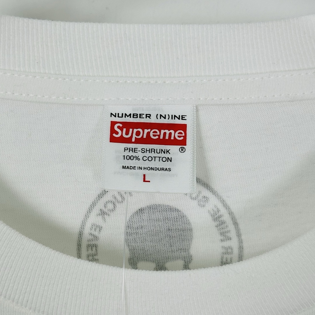 Supreme 138 NUMBER INE Collab MANSON TEE Top Print Short Sleeve Black White S (N) - Image 18