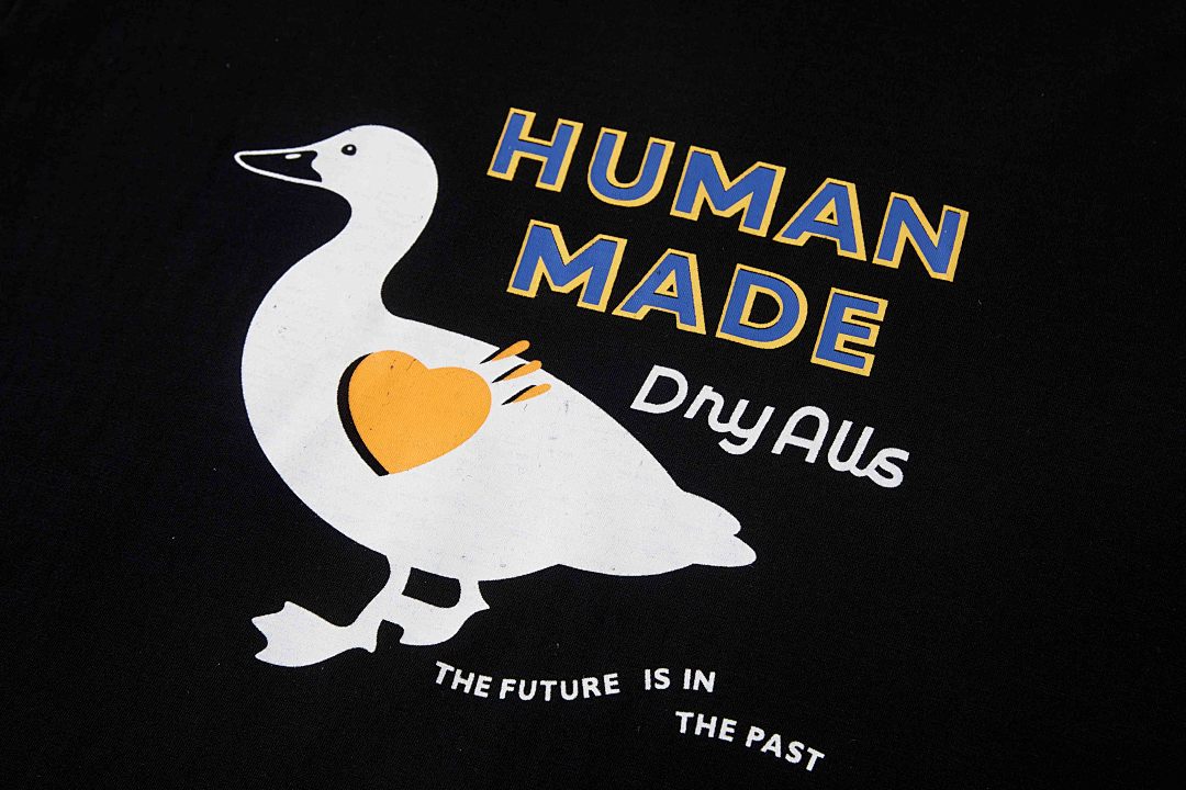 Human Made 118 HUMAN MADE Exclusive Logo Print Short Sleeve T : Black White S M L - Image 8