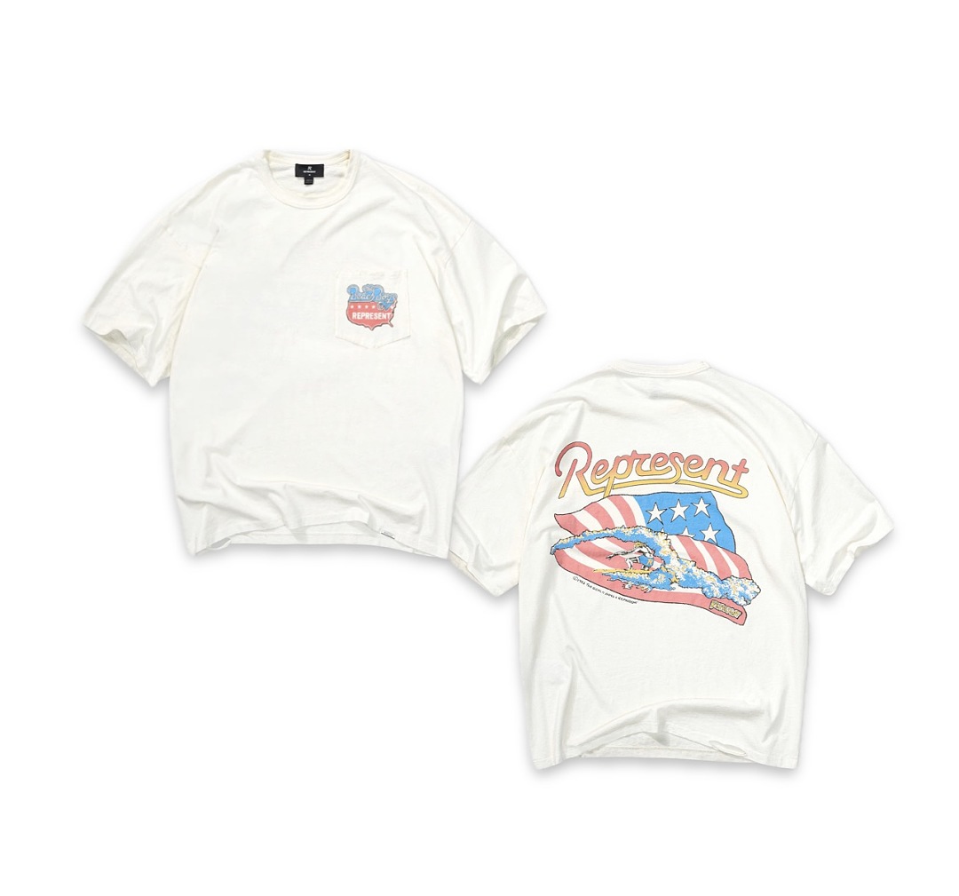Off-White 128 Represent Nothing Faster T : S M L XL Off (White) - Image 4