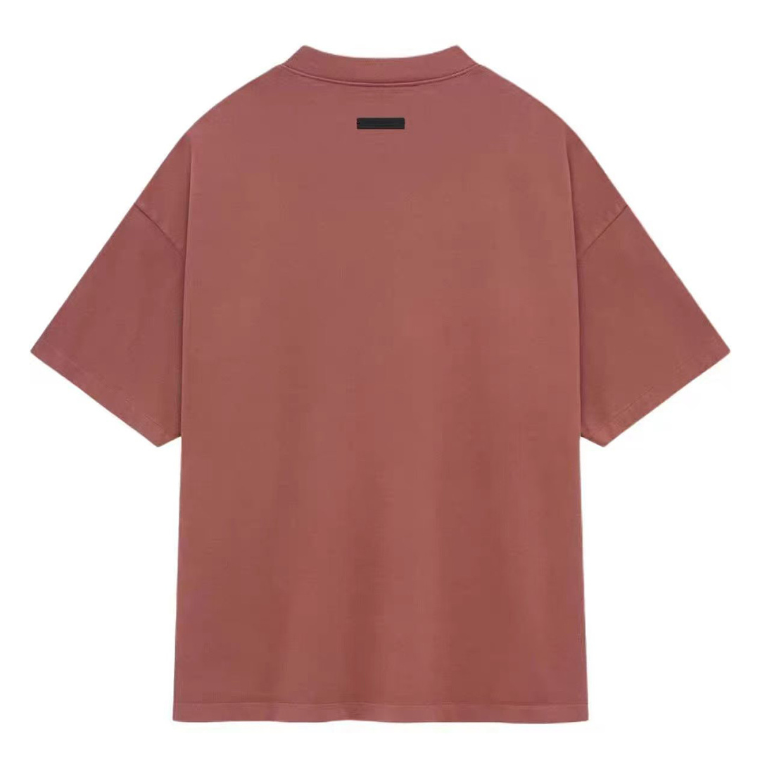 Essentials 148 ESS 24FW Print Short Sleeve T 380G : Gold Black Light Red Purple :XS-XL - Image 32