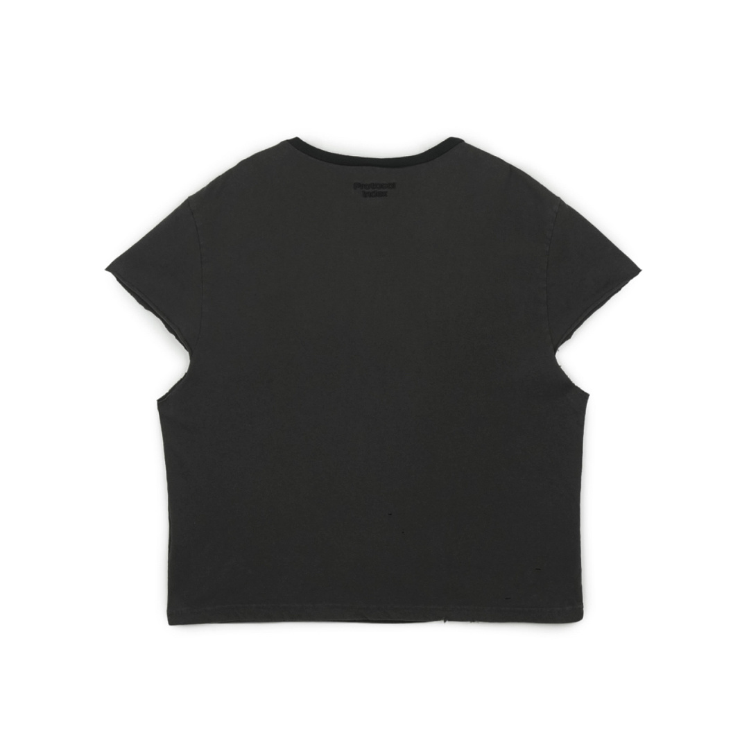 Unbranded 118 Protocol Index Short Collar T : 1 2 3 (Washed White) - Image 14