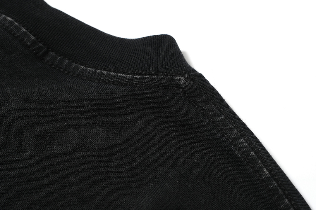 Acne Studios 138 AC Print Long Sleeve T Black White S-XL 3100# - Image 10