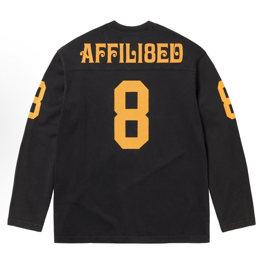 Supreme 198 Affiliated Long Sleeve Black White S M L - Image 3