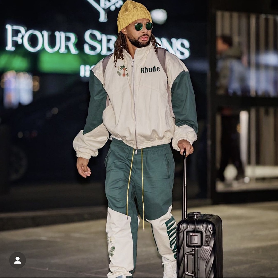 Unbranded 338 RHUDE Patchwork Logo Gum White Green S-XL H8035# - Image 33