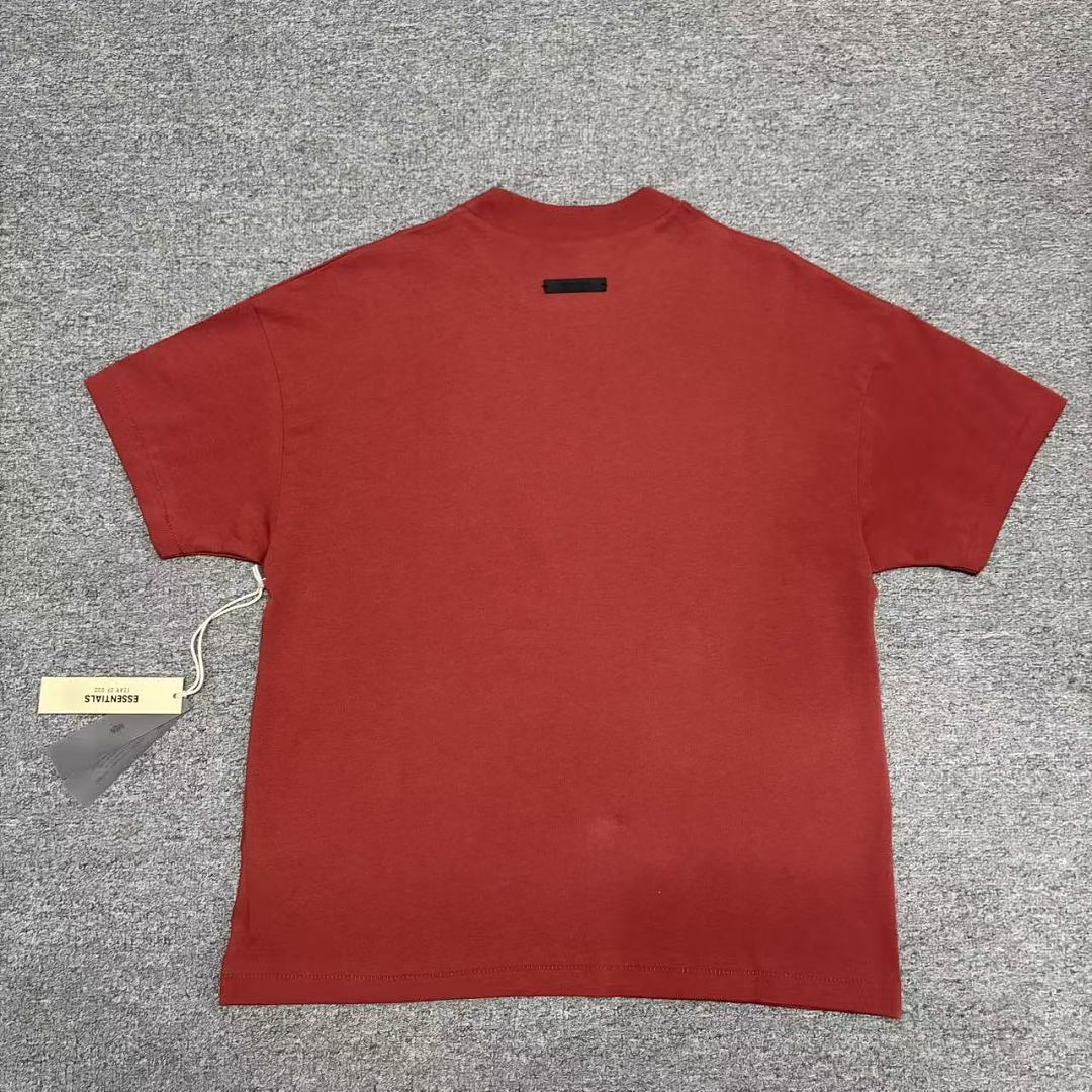 Essentials 148 ESS 24FW Print Short Sleeve T 380G : Gold Black Light Red Purple :XS-XL - Image 34