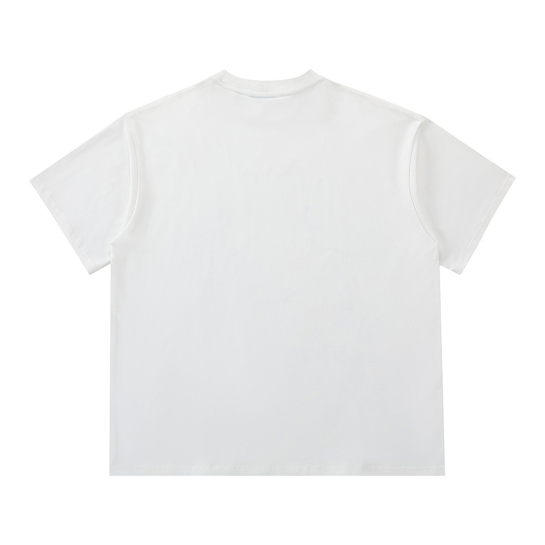 Drew House 108 Drew House Small Print Short Sleeve : Black White S-XL # - Image 12