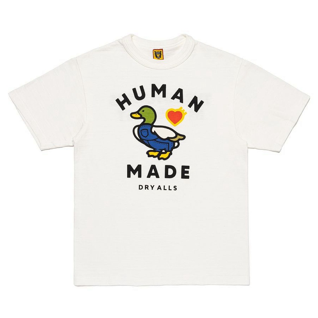 Human Made 108 HUMAN MADE SS24 COTTON T-SHIRT GRAPHIC Print Short Sleeve T : Black White S M L - Image 4