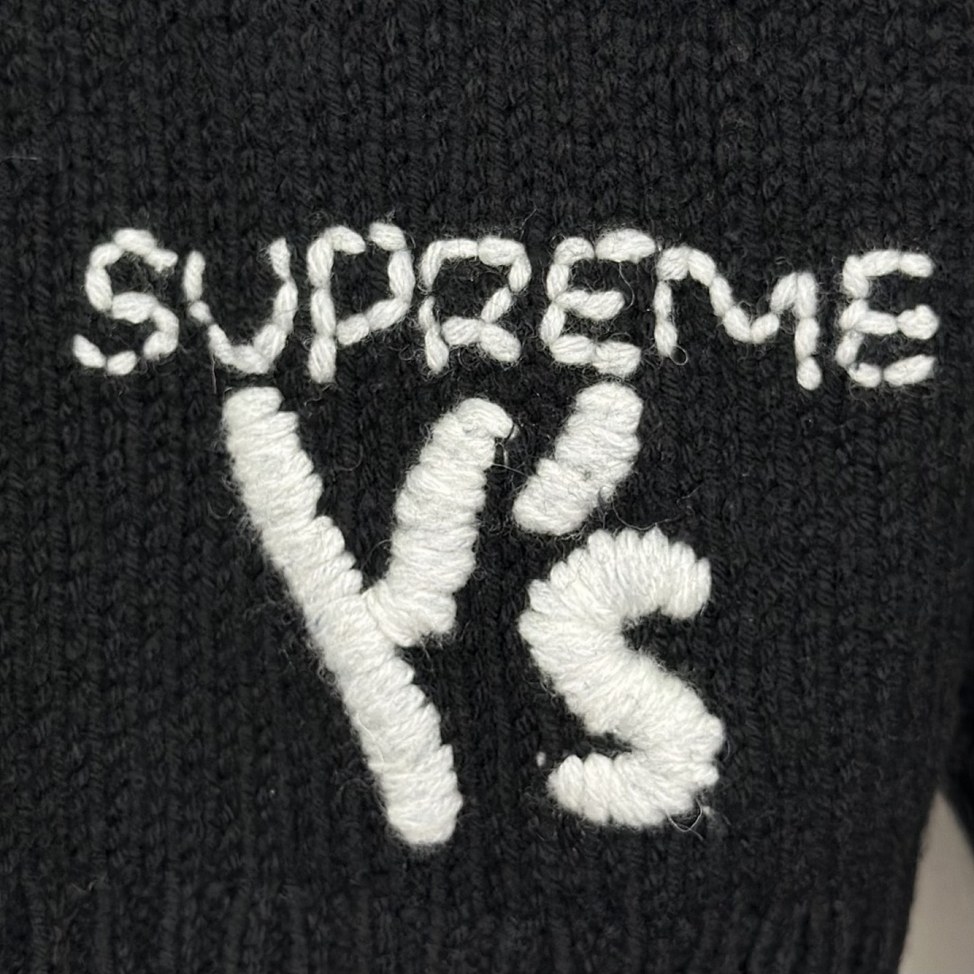 Supreme 398 SU X Mountain Y'S BY YOHJI YAMAMOTO Collab SWEATER Fleece Black S-XL - Image 6