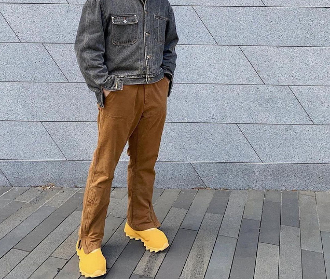 Adidas 258 Yeezy Season 1 Patchwork Brown Black S-XL 7200# - Image 31