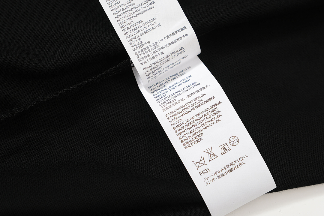 On Running 118 Maison Margiela MM6 LOGO Print Short Sleeve T White Black 46 48 50 52 3430# - Image 16
