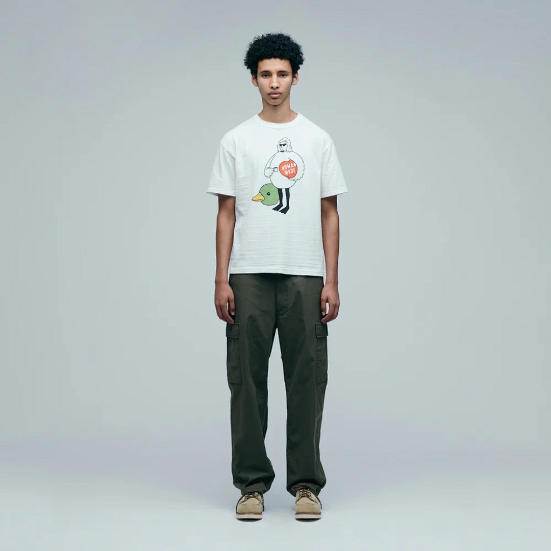 Human Made 118 HUMAN MADE X MINOR FIGURES GRAPHIC T-SHIRT Print Short Sleeve T : White S M L - Image 12