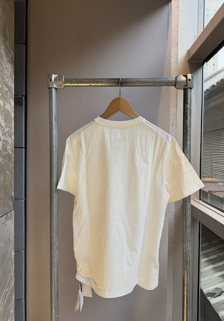 Unbranded 108 JIL Wind Small Logo Print Short Sleeve T White S-L J9892# - Image 17