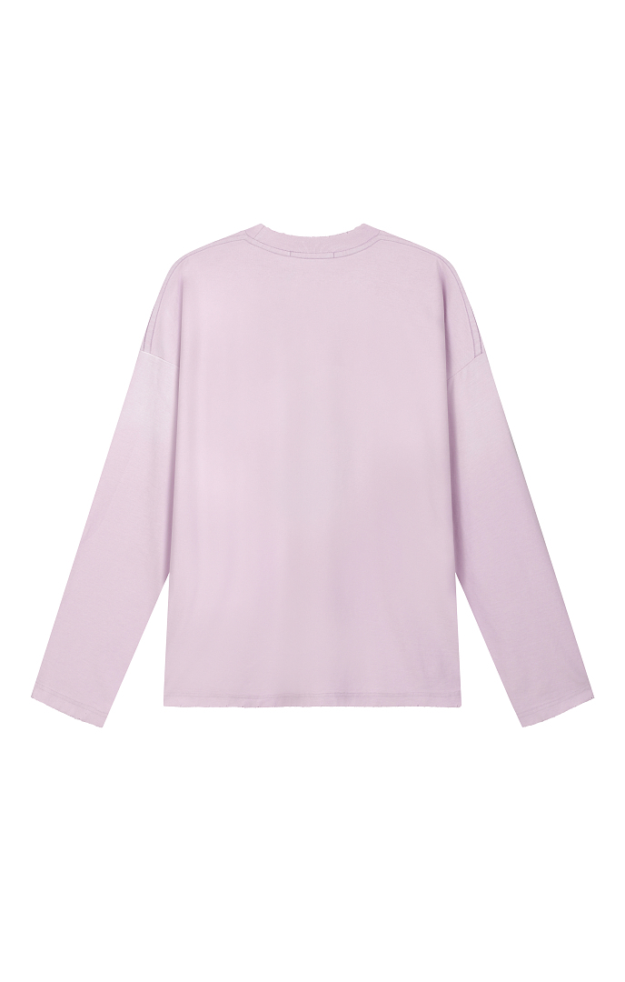 Acne Studios 128 AC LOGO Print Long Sleeve T Pink Black White Olive Green Dark Blue Red Spring Purple S-XL 3286# - Image 53