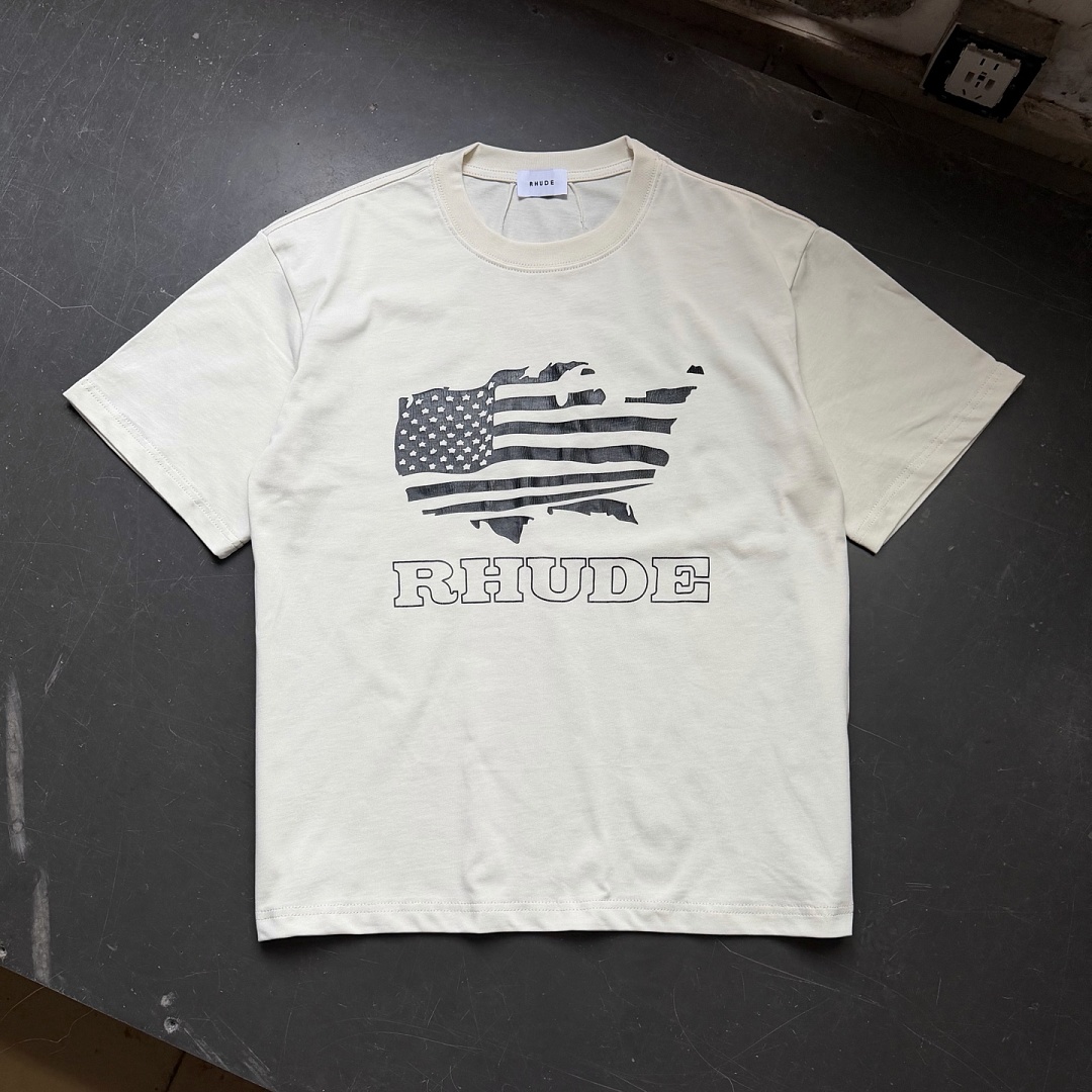 Unbranded 118 RHUD Print T : S M L XL Cream Apricot - Image 15