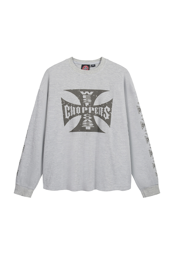 Unbranded 148 West Coast Choppers Vintage Logo Long Sleeve T Blue Grey Black S-XL W2002# - Image 19