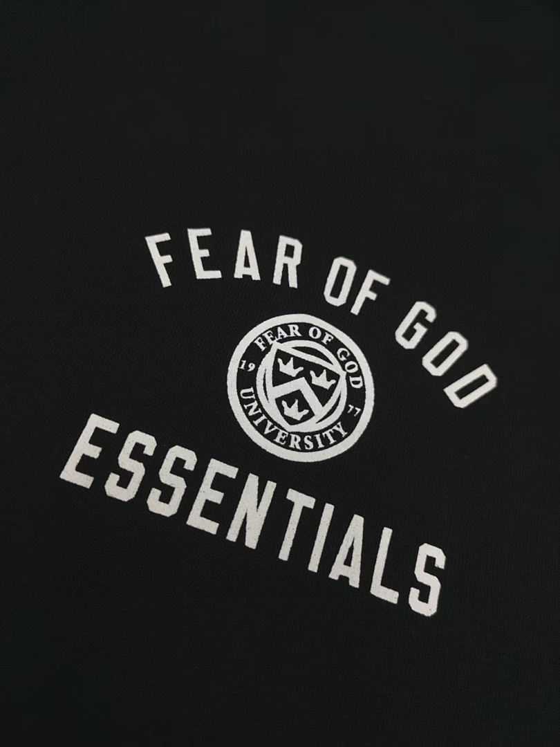 Essentials 118 ESS 24FW Print Short Sleeve T Sea Blue Black Dark Mist Grey XS-XL 6286# - Image 10