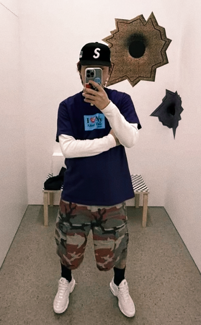 Supreme 128 SS26 ALONE TIME TEE Pink T (Black) - Image 14