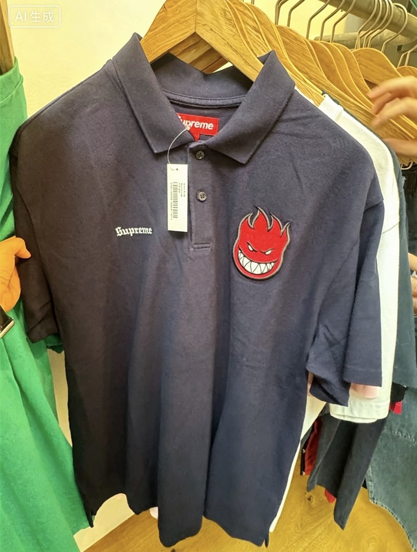 Ralph Lauren 258 SS26 Polo Small Fire Embroidered Canvas Short Sleeve : Black White S-XL - Image 21