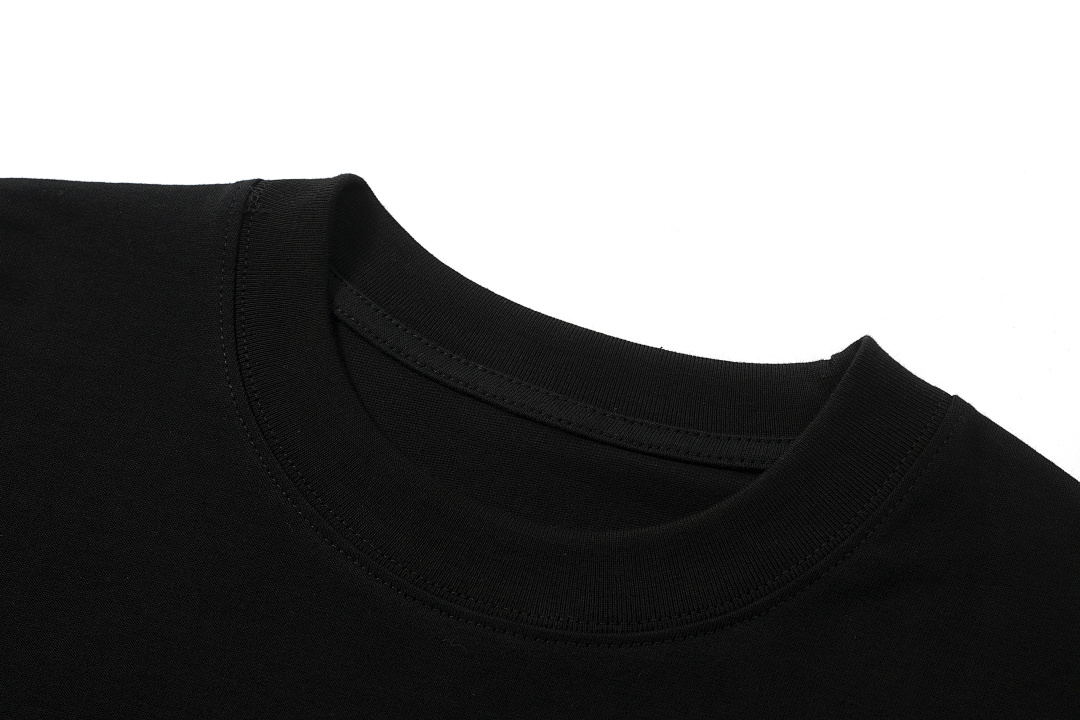 Unbranded 108 JIL Wind Logo Embroidered Short Sleeve T Black White S-L J9894# - Image 5