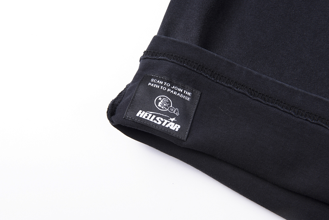 Hellstar 168 Hellstar Studios High Patch Print Short T Black S-XL - Image 6