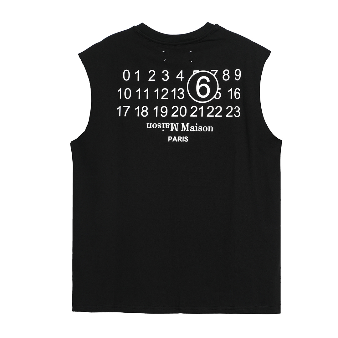 On Running 108 MM6 Maison Margiela LOGO Print T Black White 46 48 50 52 3968# - Image 4