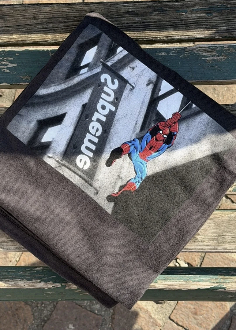 Sp5der 148 SS26 T SPIDER-MAN TEE Print Short Sleeve Black White S- XL - Image 22