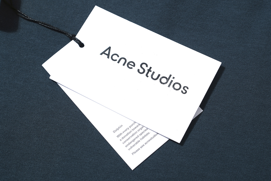 Acne Studios 128 AC LOGO Print Long Sleeve T Pink Black White Olive Green Dark Blue Red Spring Purple S-XL 3286# - Image 94