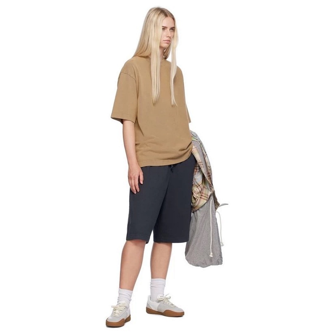 Acne Studios 148 AC Print Small LOGO Short Grey Blue S-XL 7605# - Image 19