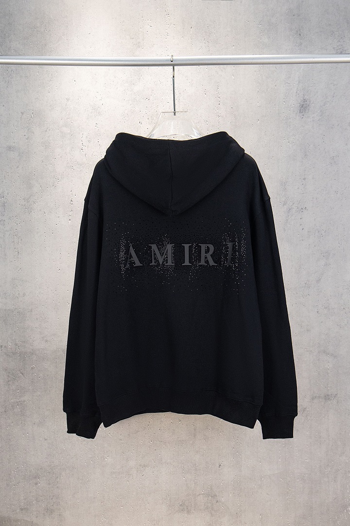 AMIRI 218 Wide Version Model Long Sleeve Black White S M L XL 606# - Image 53