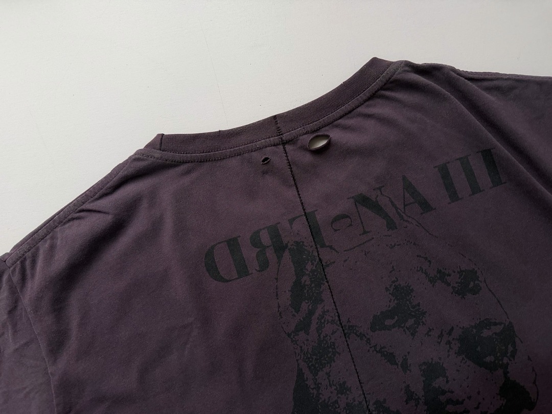 Enfants Riches Deprimes 138 Enfants Riches Deprimes “NA ” Washed Short Sleeve : S M L XL (Purple Coffee) - Image 8