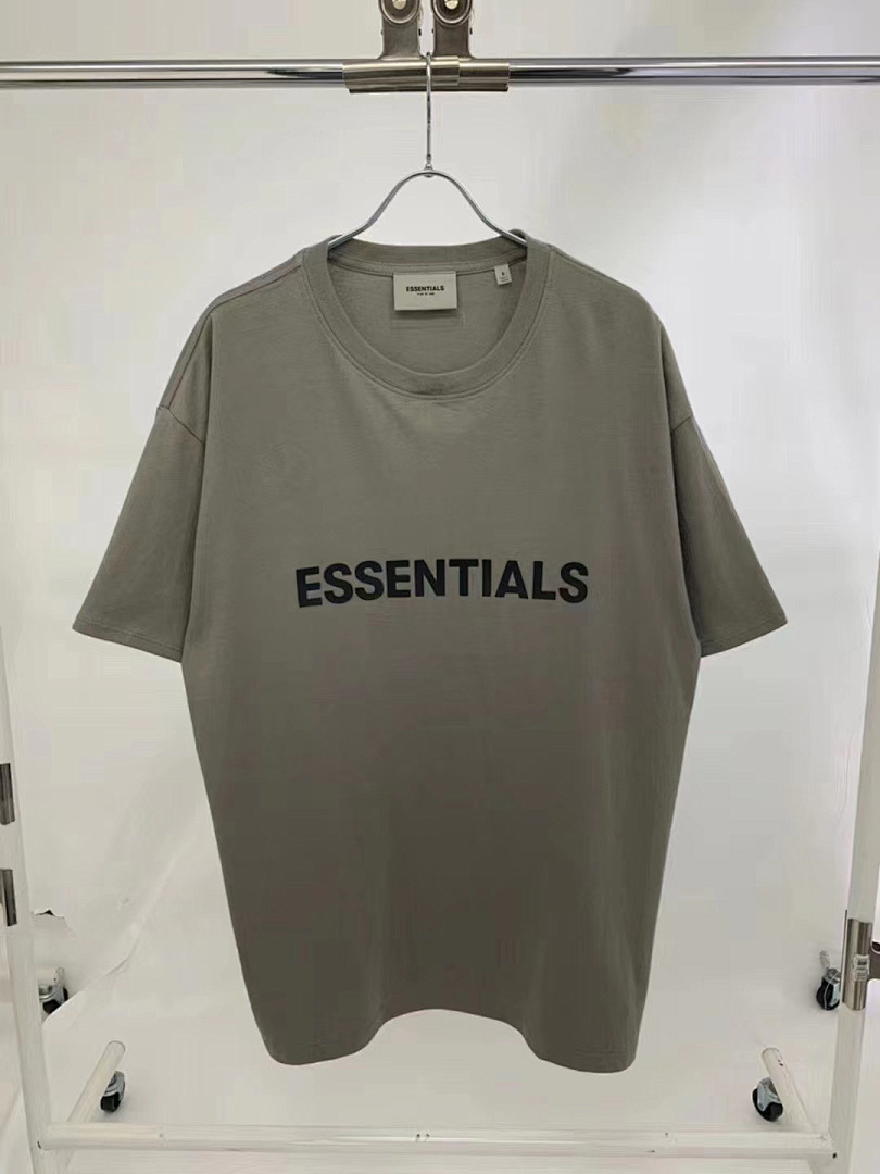 Essentials 118 ESS LOGO Short Sleeve T : Black Green Grey Camel :S-XL 6690# - Image 47